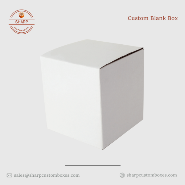 Customized Blank Boxes
