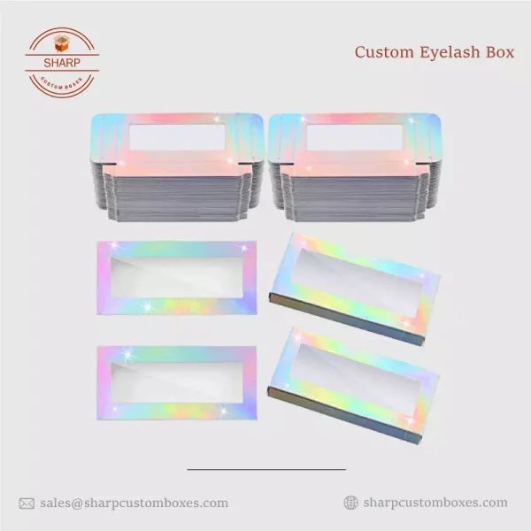 Holographic Eyelash Boxes