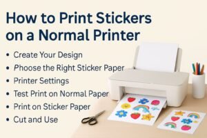 How to Print Stickers on a Normal Printer