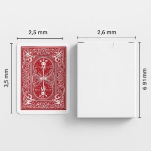 playing card dimentions