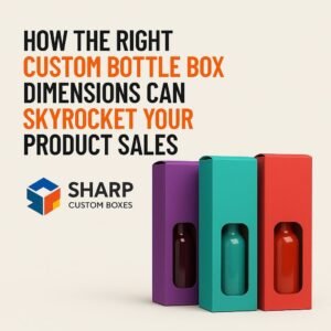 How the Right Custom Bottle Boxes Dimensions Can Skyrocket Your Product Sales