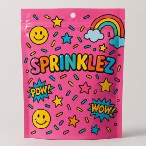 Sprinklez Mylar Bags