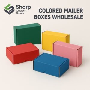 Colored Mailer Boxes Wholesale