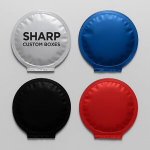 Custom circle mylar bags