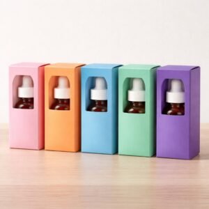 Custom 3oz bottle boxes
