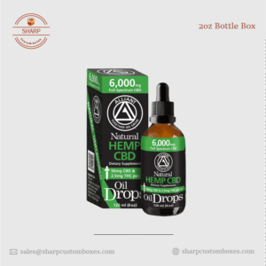 Custom 2oz Bottle Boxes