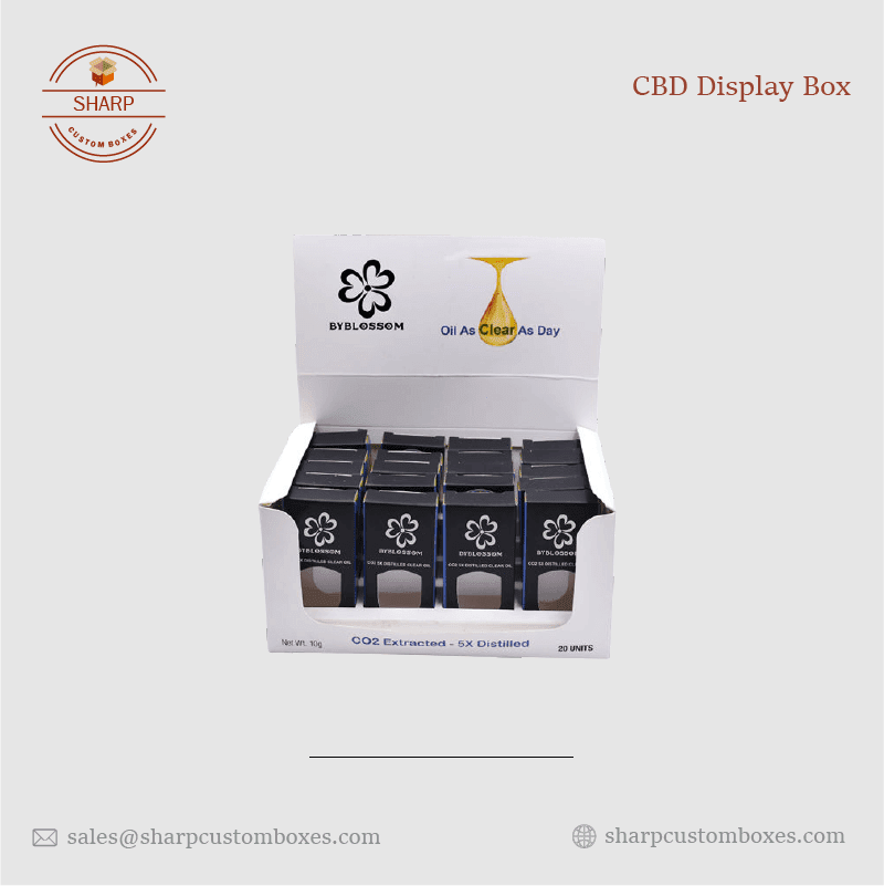 Custom CBD Display Boxes