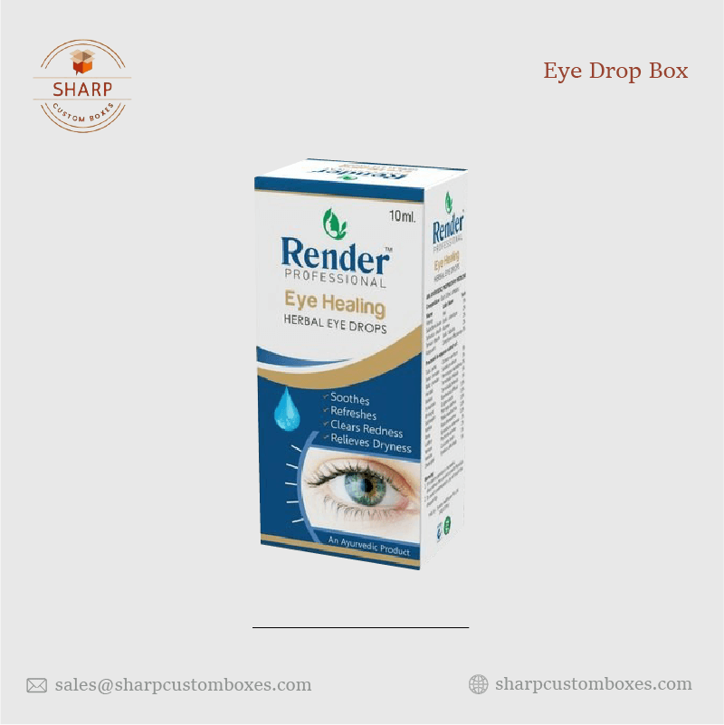 Custom Eye Drops Boxes