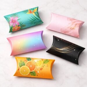 custom printed pillow boxes