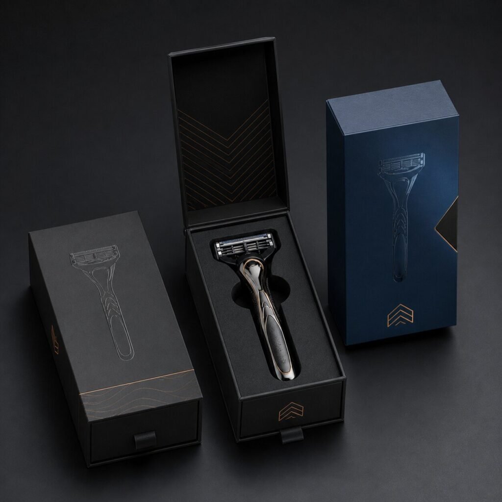 Custom Razor Boxes Wholesale | Printed Razor Packaging | Sharp Custom Boxes