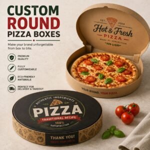 Custom Round Pizza Boxes
