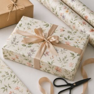 personalised wrapping paper