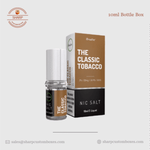 Custom 10ml Bottle Boxes
