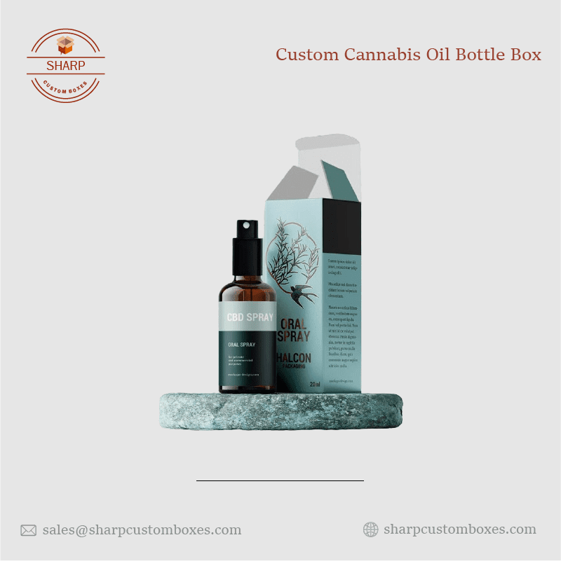 Custom Cannabis Oil Bottle Box 2