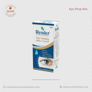 Custom Eye Drops Boxes