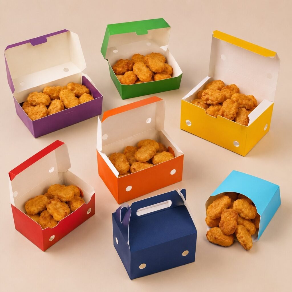 chicken nugget boxes