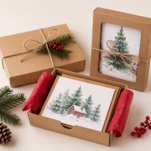 christmas card packaging